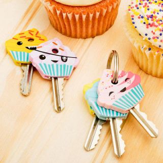   PACK KEY CAPS COVER CUP CAKE TOPPERS FUN GAMA GO CREATIVE GIFT UNIQUE