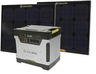 Goal Zero YETI 1250W Solar Power Generator Kit