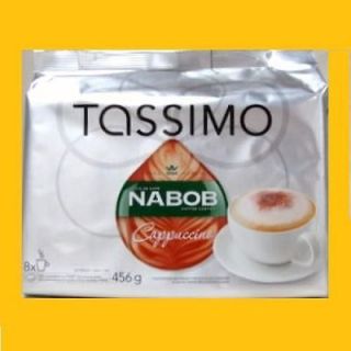 16 x Pods, Cappuccino COFFEE TASSIMO T Discs, NEW