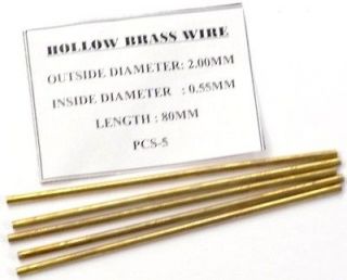 Bushing Hollow Wires Brass for Clock Repair Gear Parts Tool