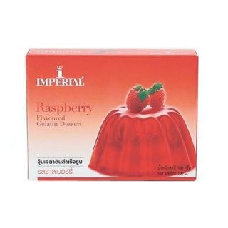 Imperial raspberry gelatin powder 100 g.