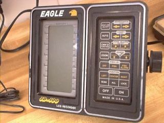 EAGLE 3D 100 LCG Positional Sonar Recorder Fishfinder U.S.A. FREE 