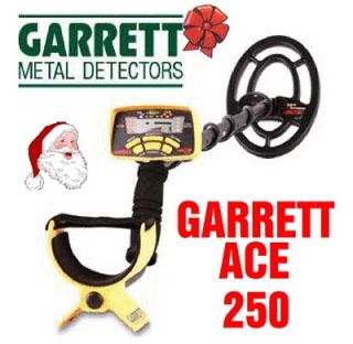 Garrett Ace 250 Metal Detector with 2 Year Garrett Warranty + Free 