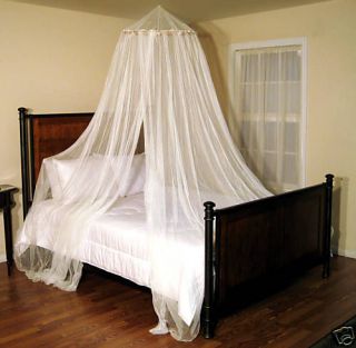 Canopy White Color Oasis Mosquito Mesh Net