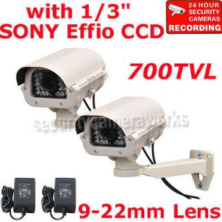Security Camera Outdoor CCTV 700TVL Night Vision Video Varifocal 