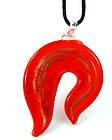   Various Colors Torch Murano Lampwork Glass Pendant Chain Necklace