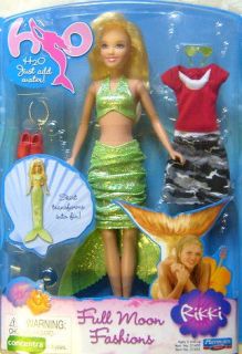 H2O *DELUXE* JUST ADD WATER RIKKI DOLL. h20. VERY RARE+charm for 
