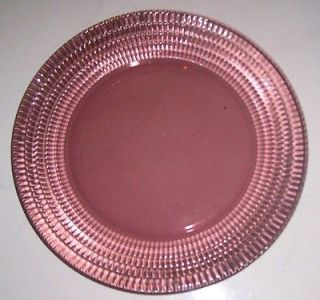 colored glass dinner plates in Pottery & Glass