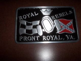 car club plaque Royal Rebels hot rat rod plate