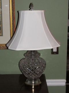 vintage waterford lamp in Pottery & Glass