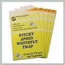 Yellow Sticky Aphid Whitefly Trap 20 Traps (4 Packs of 5 Traps) Free 