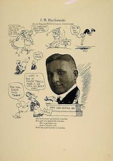 1923 Print I. B. Bartkowski Keg & Kettle Candy Chicago   ORIGINAL