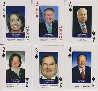 Newly listed AMERICAS MOST WANTED (BY THE TEA PARTY) PLAYING CARDS
