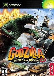 Godzilla Destroy All Monsters Melee (Xbox, 2003)