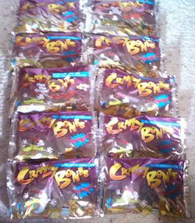  Sealed Foil Packages of Crazy Bones Things Original GOGOS FREE SHIP