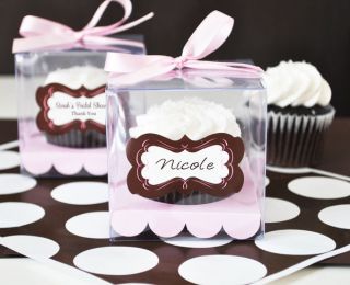 96 Clear Plastic Cupcake Boxes Wedding Favor Favors