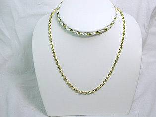 14k gold rope chain in Fine Necklaces & Pendants