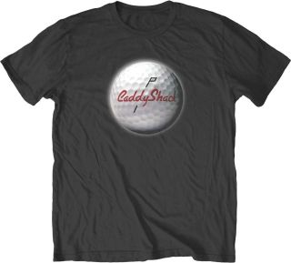   Sizes Caddyshack Golf Ball Eclipse Classic Movie Logo T shirt top tee