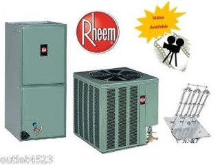 AC Rheem AC Air Conditioner Split System 3 Ton 13 SEER R410a 
