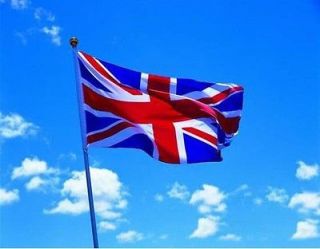NEW LARGE UK BRITISH GREAT BRITAIN FLAG UNION JACK 5 X 3FT