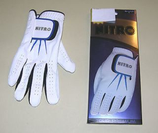 Mens NITRO Tour Premium Golf Gloves size Small for the right hand of 