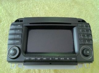 MERCEDES BENZ COMMAND GPS NAVIGATION RADIO SCREEN MONITOR 03 W220 S430 
