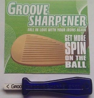 WORLDS #1 Golf Groove Sharpener and Regrooving Tool   ALL PING CLUBS 