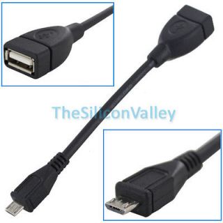   to Micro B Male Converter OTG Adaptor Cable for Google Nexus 7 New