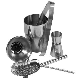 Stainless Steel Cocktail Shaker Wine Mixer Tool Kit G35
