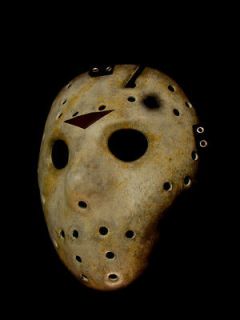 Fiberglass Jason Hockey Goalie Mask (Bulletface) Halloween Christmas 
