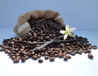 coffee french vanilla coffee beans