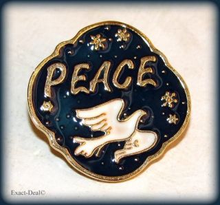 United Nations Peace Dove Lapel Pin