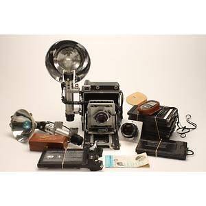 Graflex 4x5 Crown Graphic SPECIAL Camera Kit #991113 Last Year of 