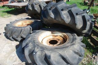 18.4 26 GOODYEAR R 2 COMBINE TRACTOR SWAMP BUGGY MUD TRUCK TIRES