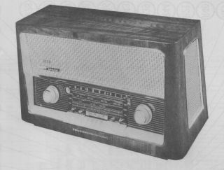 1958 GRUNDIG MAJESTIC 3028 RADIO SERVICE MANUAL SCHEMATIC REPAIR 