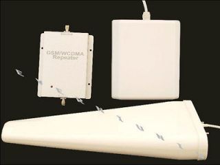 GSM/ WCDMA (900/2100MHz) Dual band Cell Phone Signal Repeater Booster 