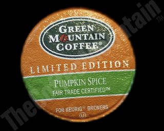   24 K cup Fresh Coffee Pumpkin Spice by Green Mountain Best July 2013