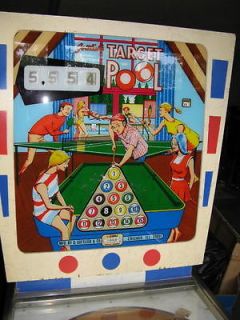 1969 Wedgehead Gottlieb Target Pool Pinball Machine