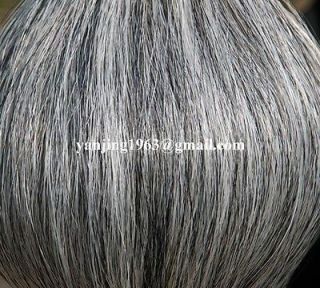 New Light Gray Horse Tail Hair Extension Switch 1/2Lb 34 36 AQHA G4H 