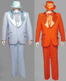 Dumb and Dumber Costume 1970s Tuxedo   Orange Tuexdo, Blue Tuxedo