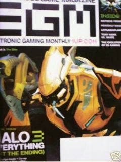 Electronic Gaming Monthly #219 Halo 3/Metroid Prime/Lair