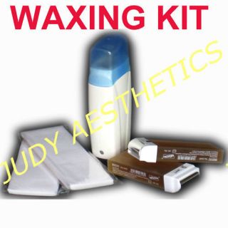   Cartridge Waxing Kit Hair Removal Home Strip Wax SPA Off Heater Warmer