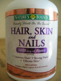 natures bounty hair skin and nails in Vitamins & Minerals