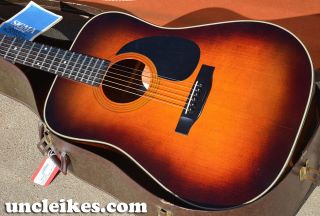 Vintage Sigma DM 3S Acoustic Guitar MIK w/ Case