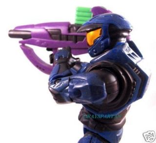Halo 1 Series 3 Blue Master Chief w/ Fuel Rod Gun NEW