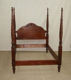 ETHAN ALLEN BRITISH CLASSICS MONTEGO QUEEN SIZE POSTER POSTS BED FRAME