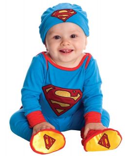 Newborn Infant Baby Boys Superman Halloween Costume Onesie