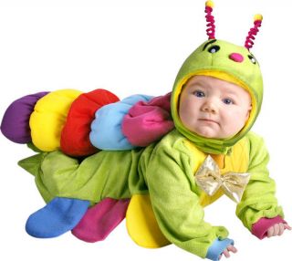 Newborn Babys Caterpillar Halloween Costume 6m