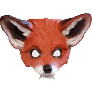 Red Fox Mask for Halloween Costume