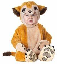 Infant Babys Animal Planet Meerkat Halloween Holiday Costume Party 12 